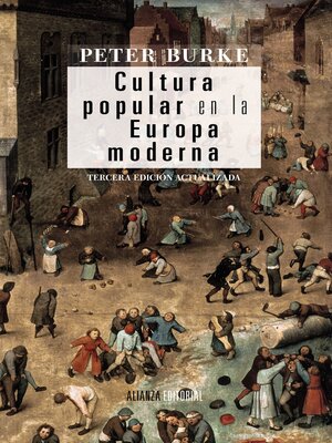 cover image of Cultura popular en la Europa moderna